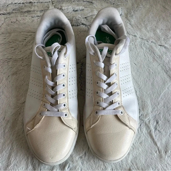 Adidas Cloud Foam classic casual 2 Colors leather sneakersMen  size 9 shoes - Picture 2 of 10